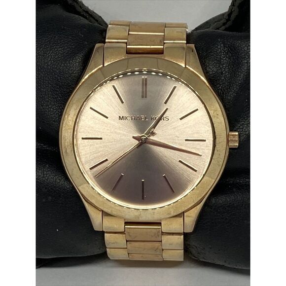 Michael Kors Runway MK3197 Womens Stainless Steel Analog Dial Quartz Watch UC598 - Picture 2 of 12